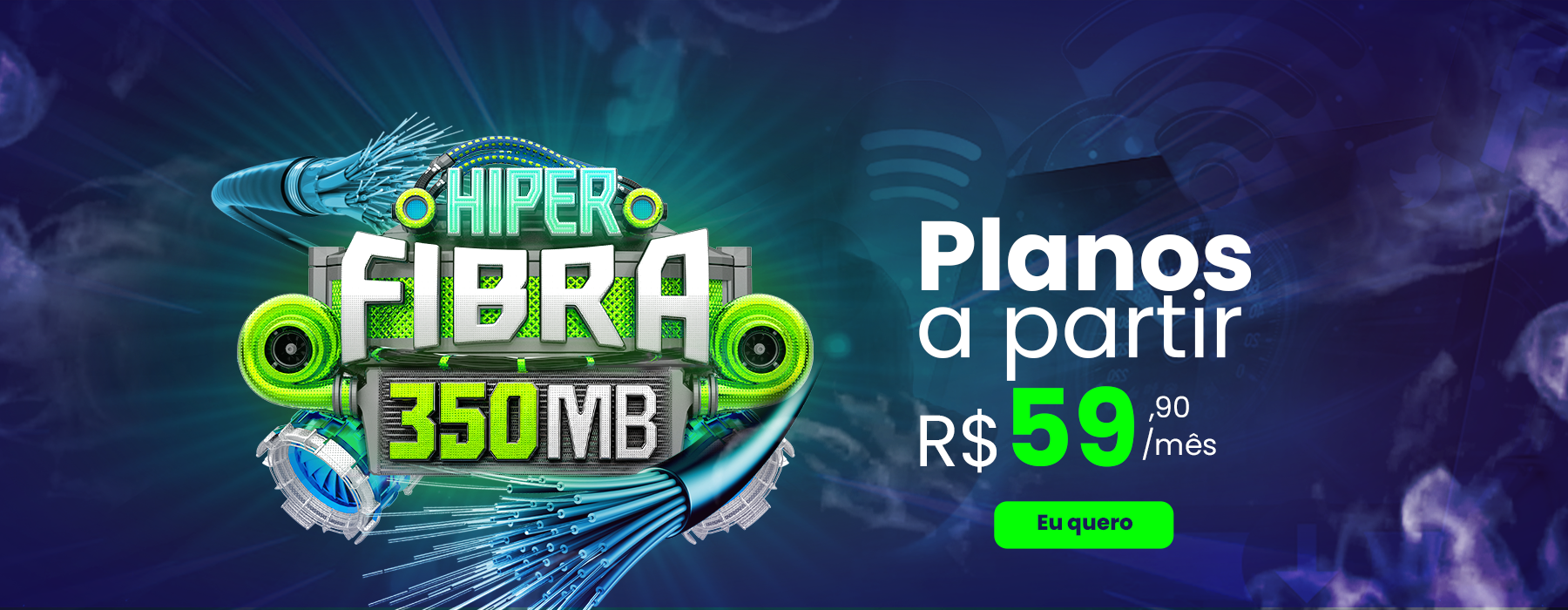 Planos a partir de R$ 59 - Gospelnet